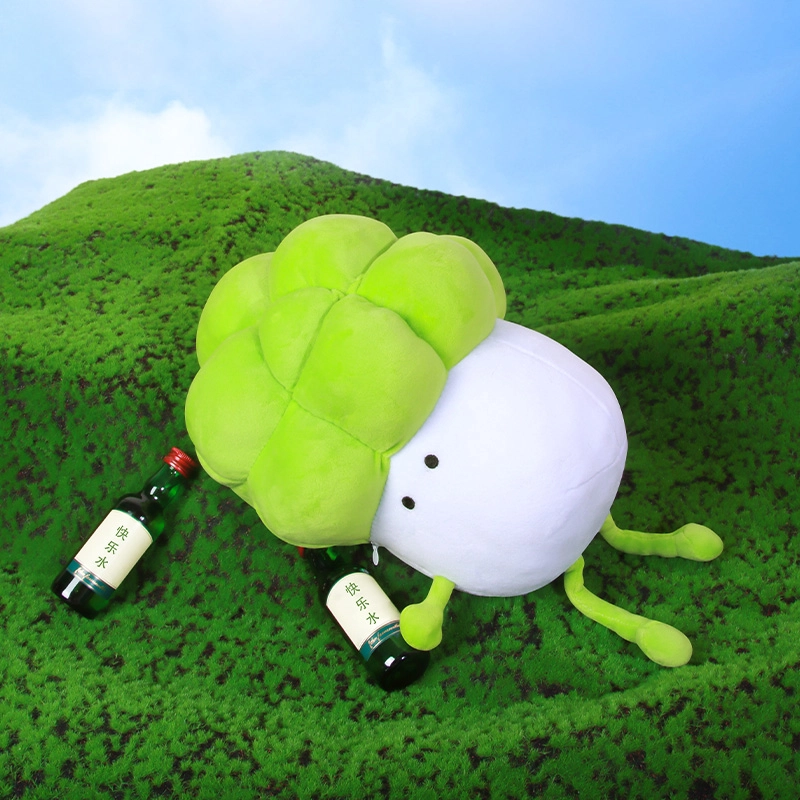 极地物种 小趴菜毛绒玩具 智能语音 多功能创意 可爱抱枕靠枕 玩偶 毛绒公仔