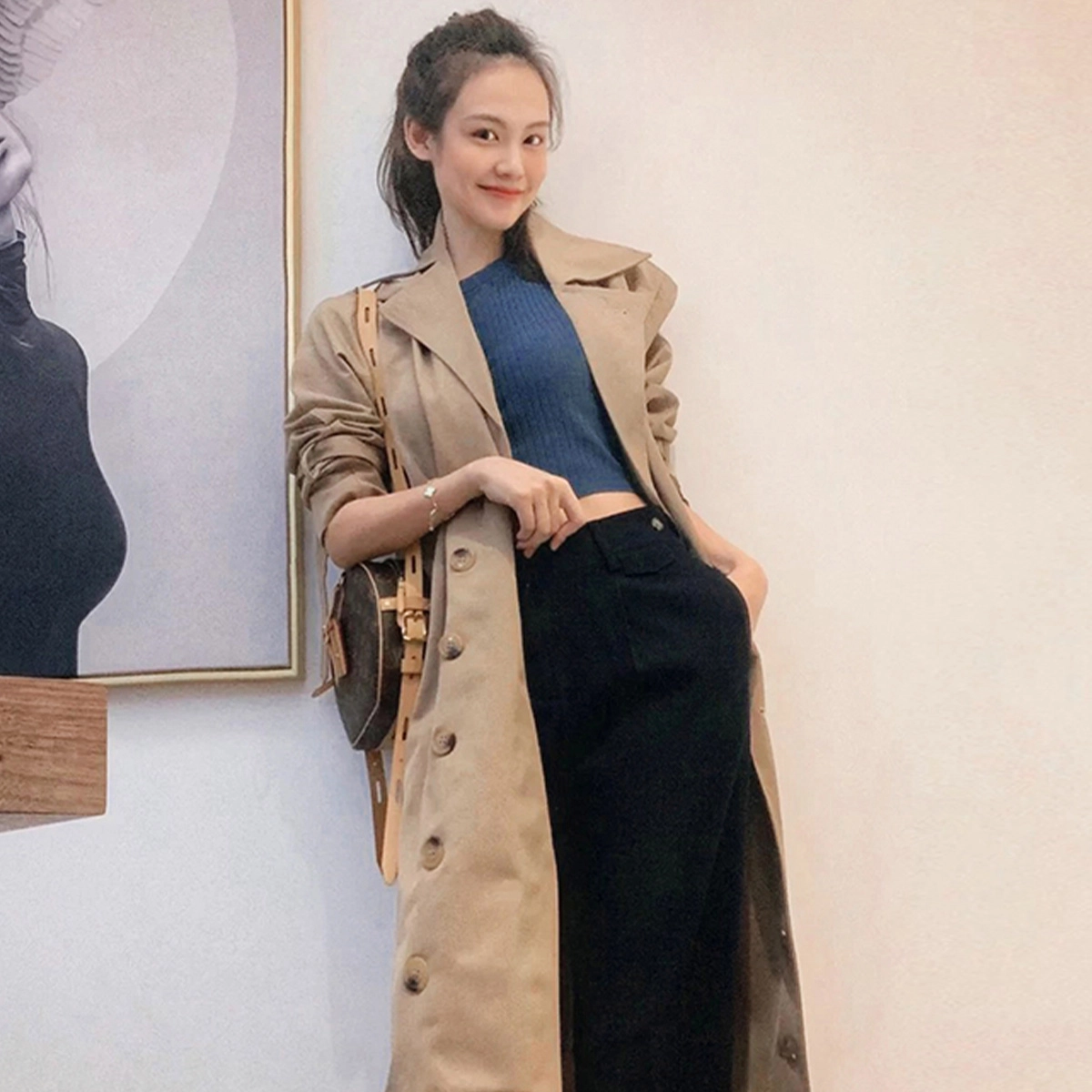 美洋 复古白色内搭打底修身弹力针织短款纯色圆领休闲吊带背心 女款