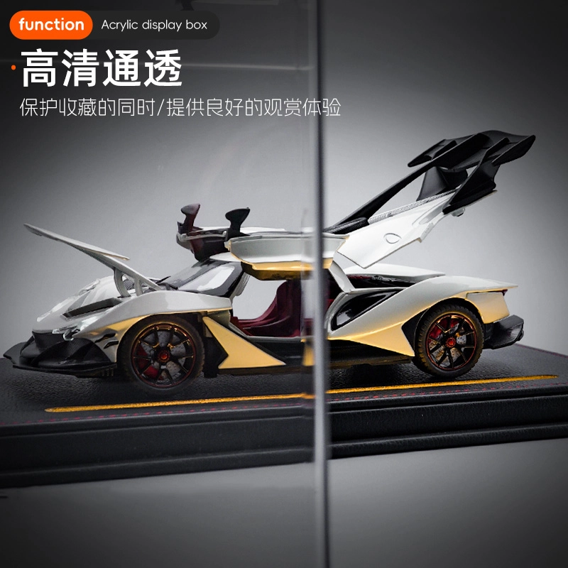 驰誉车玩 路虎 揽胜 合金车模 亮灯响声 回力行驶 车门可开 仿真汽车 收藏摆件 成品模型