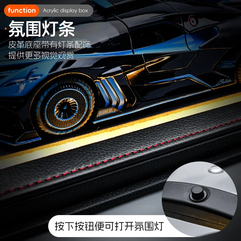 驰誉车玩 超级跑车 帕拉梅拉 合金车模 亮灯响声 回力行驶 收藏摆件 成品模型