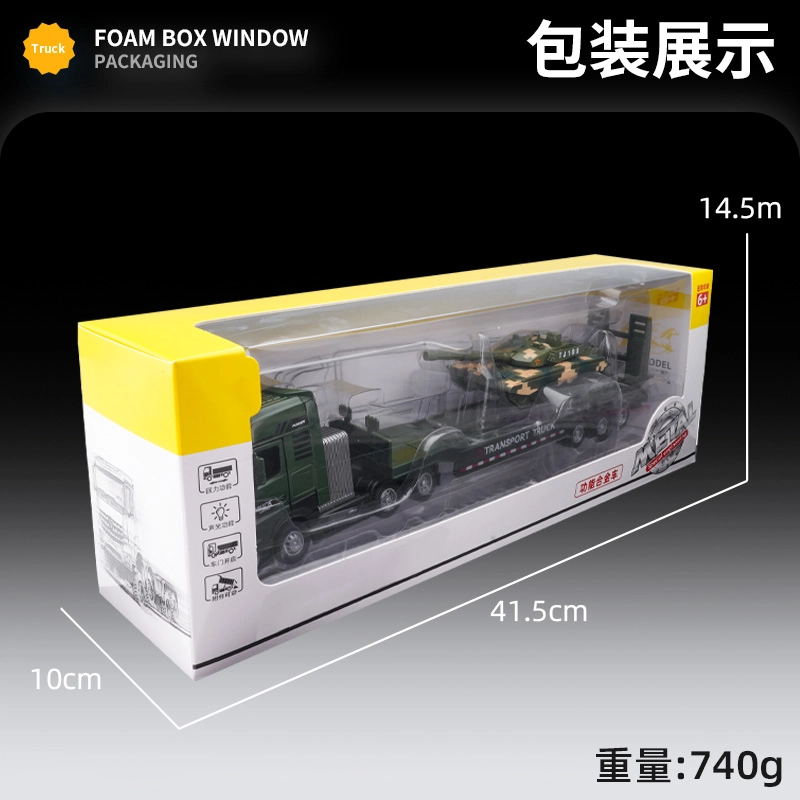 驰誉车玩 加长款工程车系列 合金车模 收藏摆件 成品模型