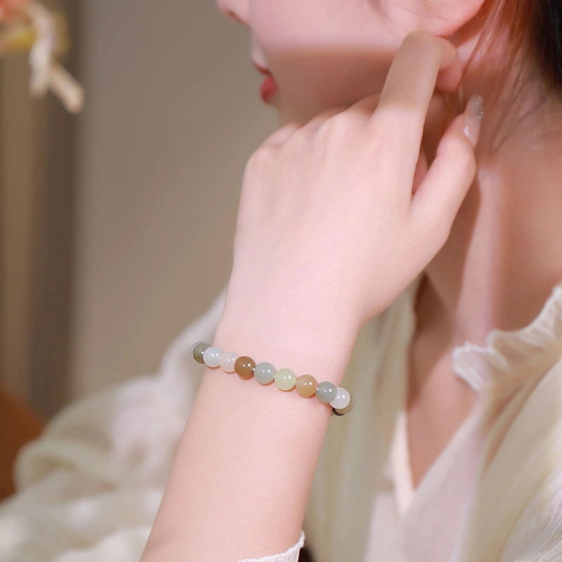 印象眸 新中式国潮简约 糖果色多宝 和田玉 和田玉手串 女款 其他