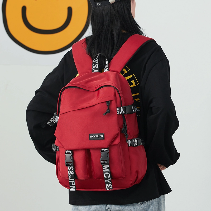 木村耀司 休闲简约百搭 牛津纺 双肩包 男女同款情侣款 多色