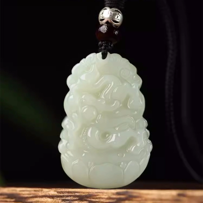 静汝玉 十二生肖 玉佩本命年玉石 和田玉 吊坠 男女同款情侣款 白玉