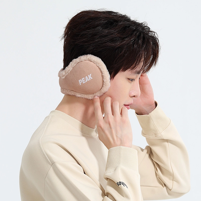 匹克 冬季流苏保暖格子舒适面软 亲肤 涤纶 绒线围巾耳罩两件套 男女同款情侣款