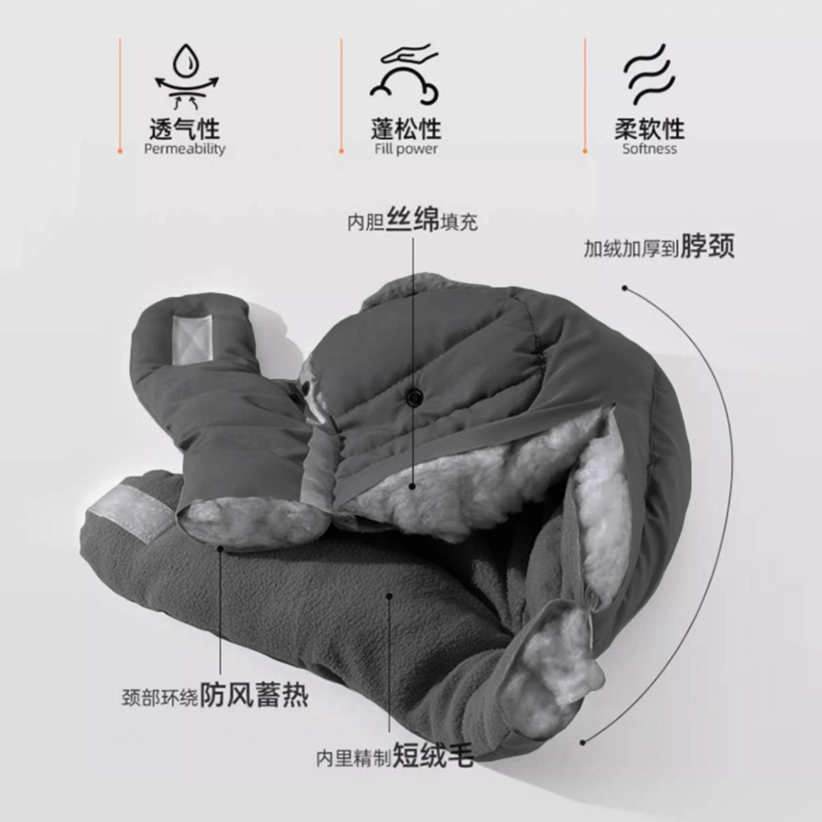 匹克 秋冬必备 保暖防寒面罩加绒加厚 防风 短毛绒 雷锋帽 男女同款情侣款