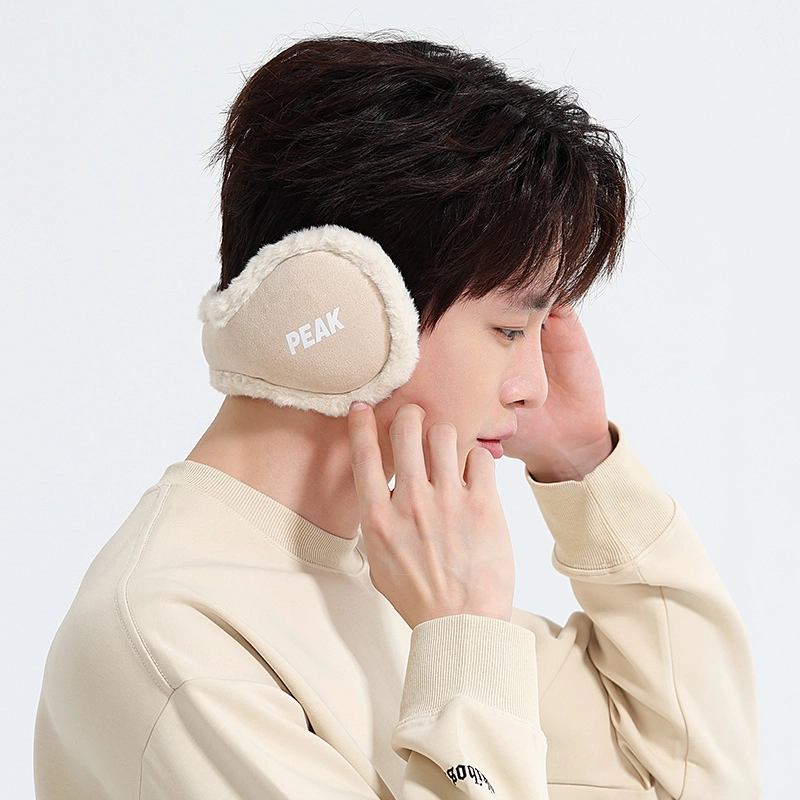 匹克 冬季流苏保暖格子舒适面软 亲肤 涤纶 绒线围巾耳罩两件套 男女同款情侣款