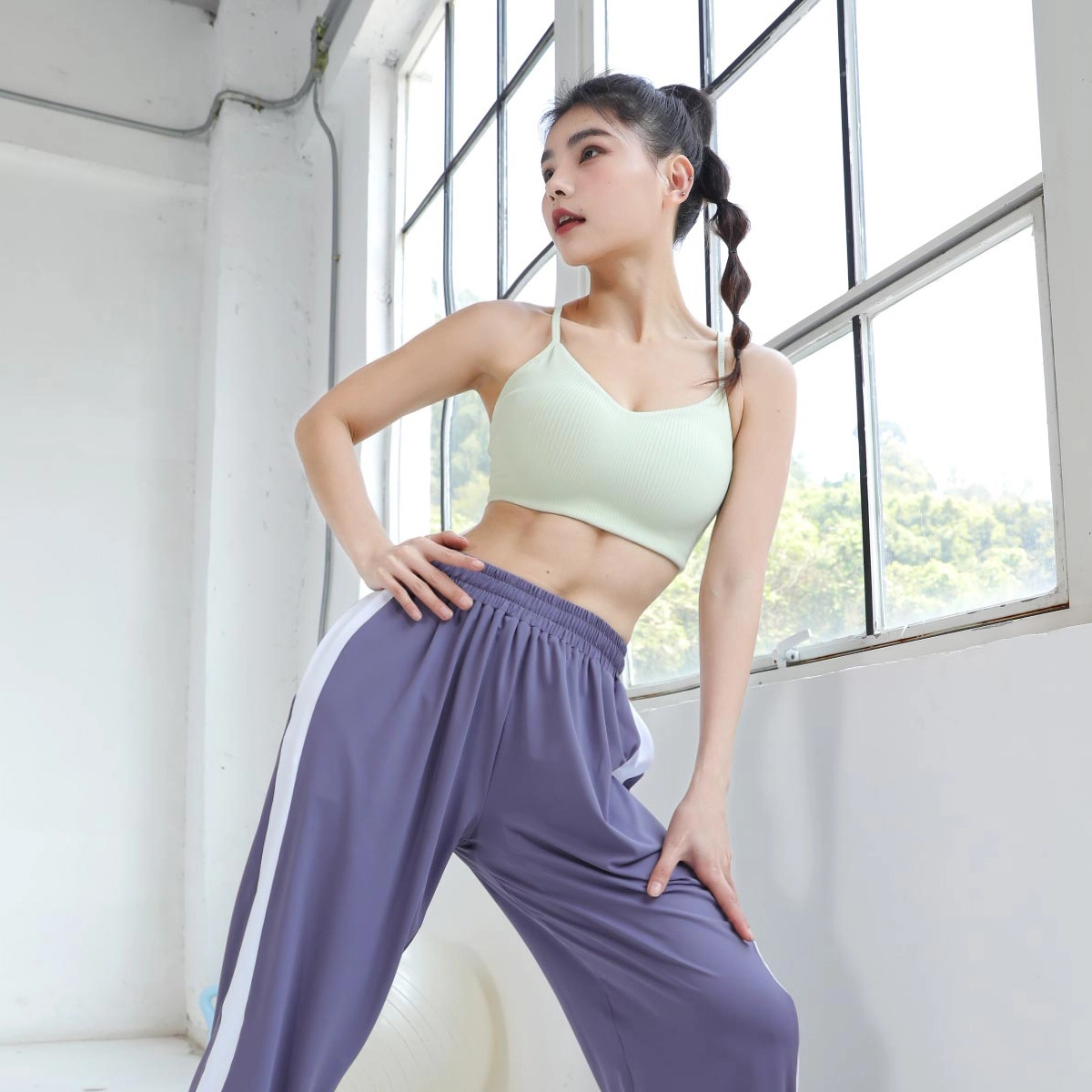 匹克  运动内衣长裤套装 瑜伽服健身运动服套装 女款