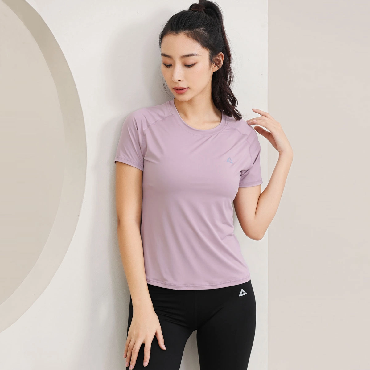 匹克 瑜伽服运动服高弹运动裤健身套装 女款