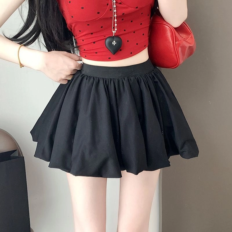 雅羊人 甜辣防走光百搭休闲短裙 女款