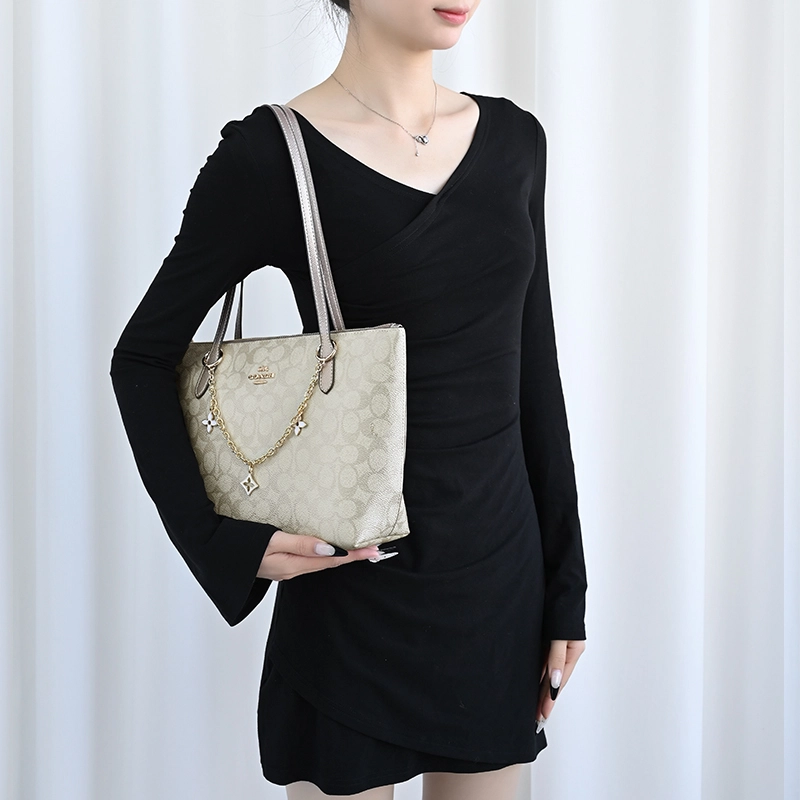 GUYI COACH ZipTop Tote24