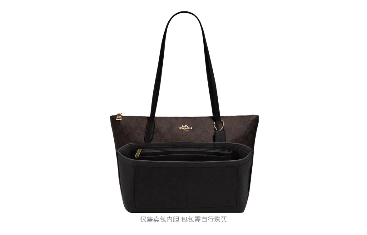 GUYI coach Zip Top Tote30