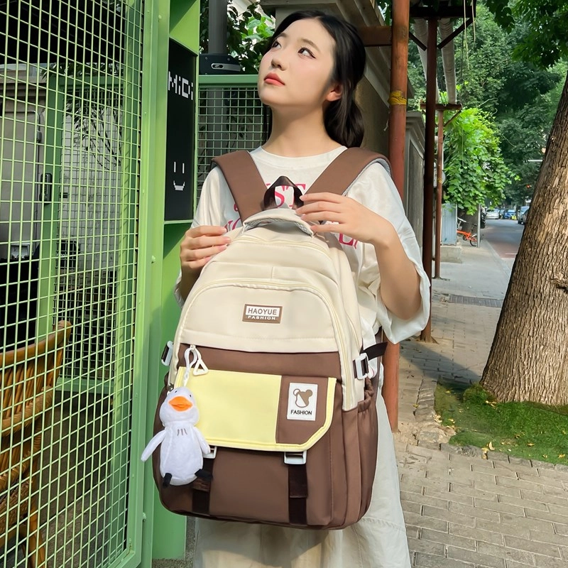 醇龙 轻便休闲 尼龙布 双肩包 男女同款情侣款 多色