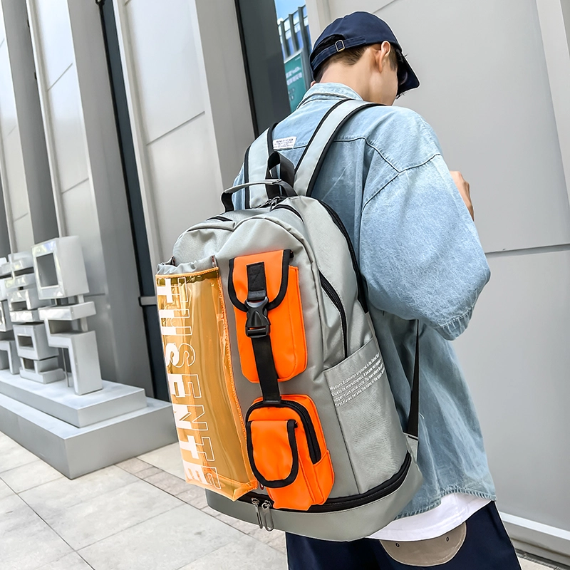 醇龙 男女通用 多色 牛津布 大容量拉链开合休闲 双肩包