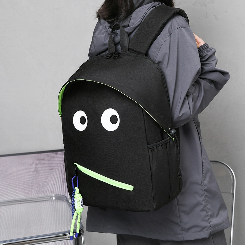 醇龙 韩版个性小怪兽 防水面料 双肩包 男女同款情侣款 多色