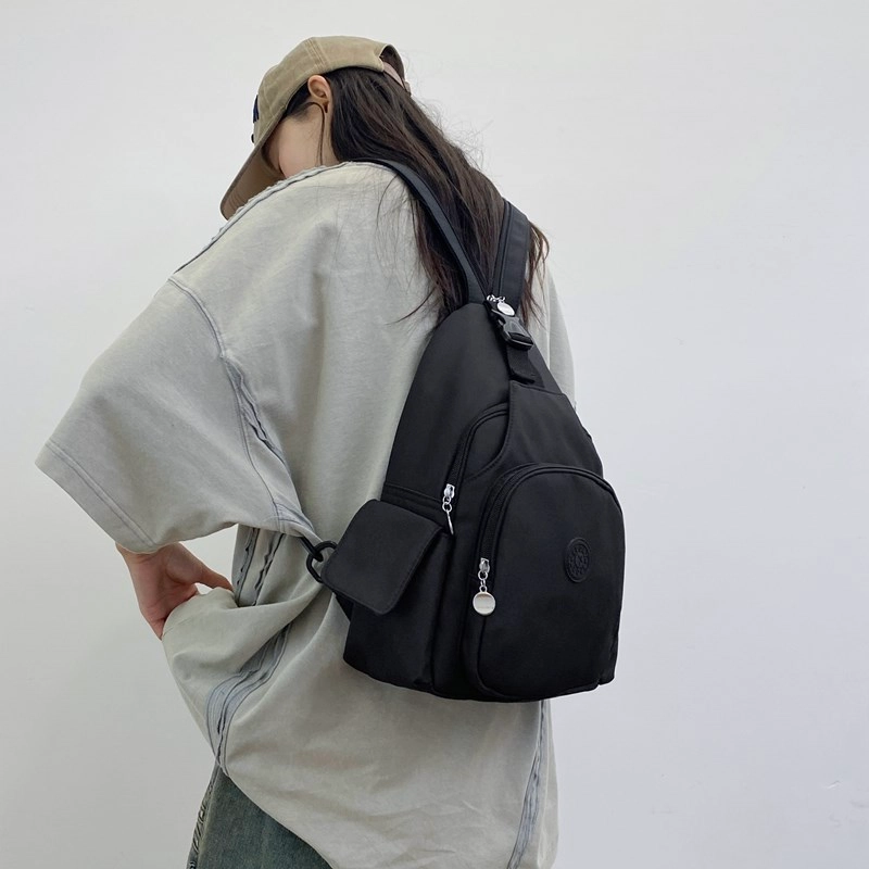 醇龙 尼龙 男女通用 多色 轻便多功能 单肩包