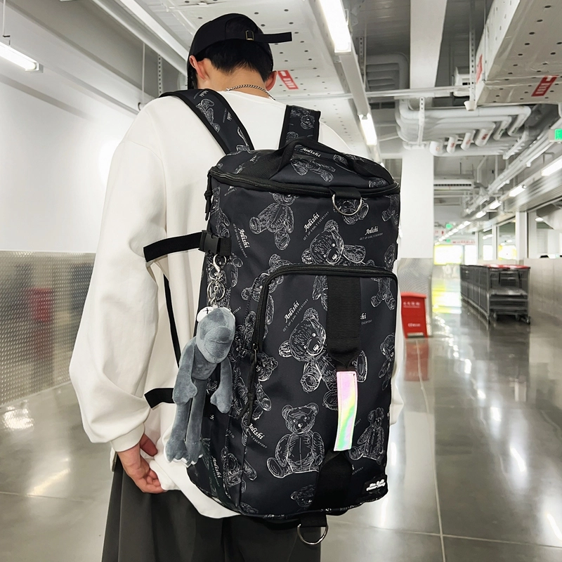 醇龙 手提包多用单肩斜挎包轻便短途旅行包尼龙大容量双肩包 男女通用 多色