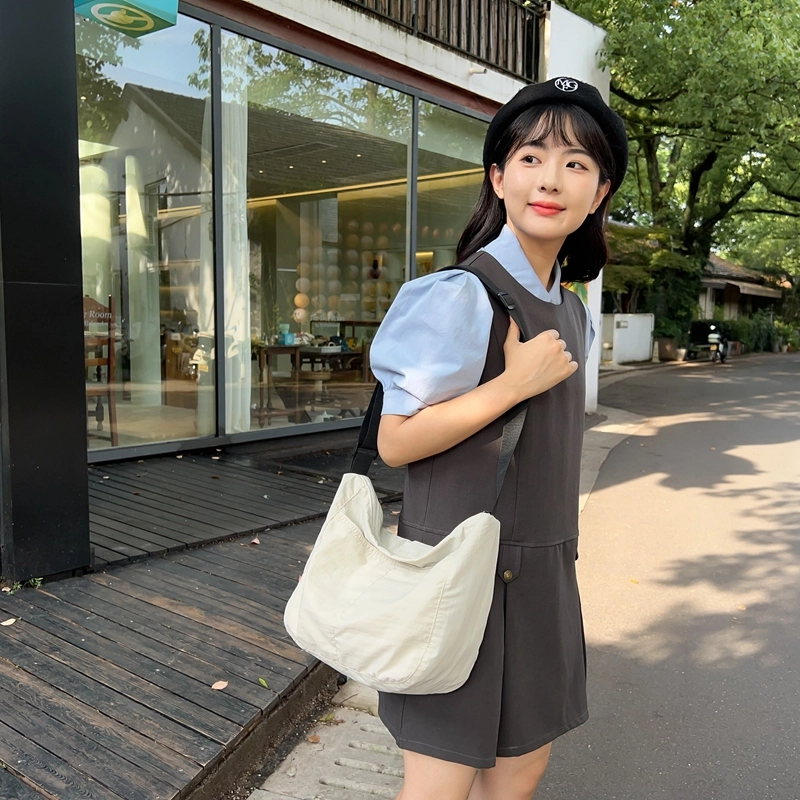 醇龙  简约休闲学生百搭时尚 单肩包斜挎包 尼龙 男女同款情侣款 多色