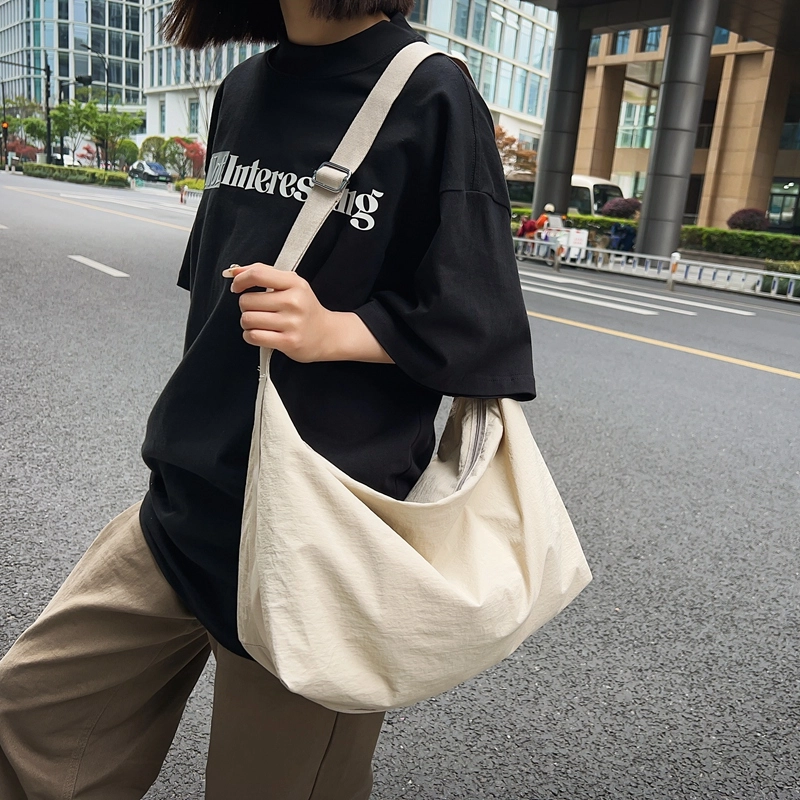 醇龙 日系大容量百搭时尚轻便通勤简约 单肩包 尼龙 男女通用 多色
