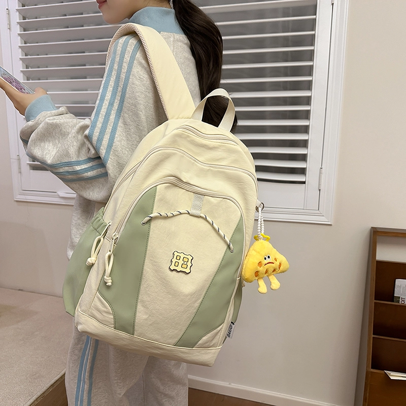 醇龙 暗黑系工装风街拍时尚轻便 尼龙 双肩包 女款 多色
