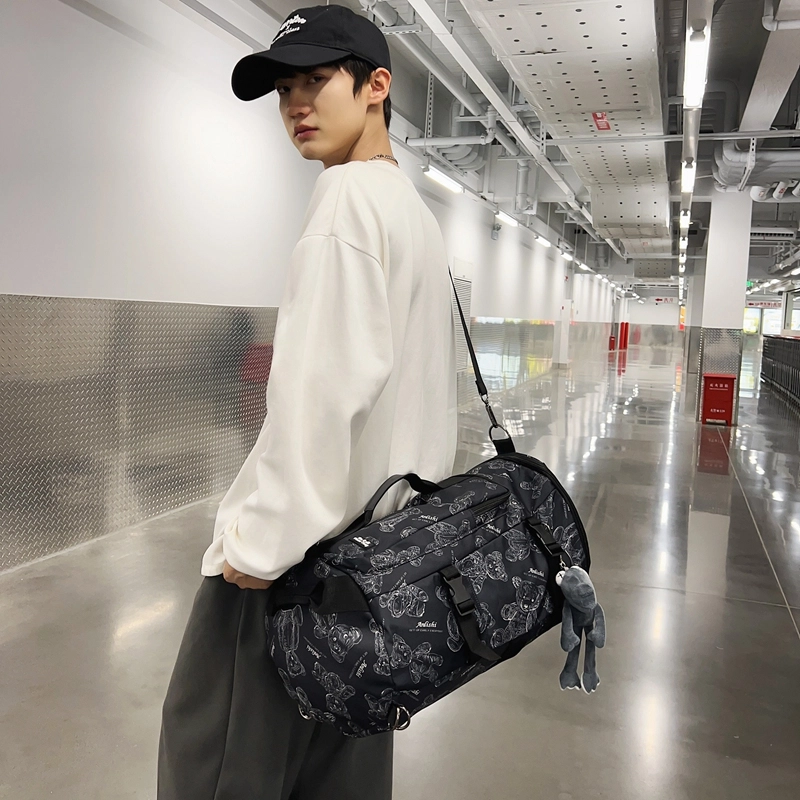 醇龙 手提包多用单肩斜挎包轻便短途旅行包尼龙大容量双肩包 男女通用 多色