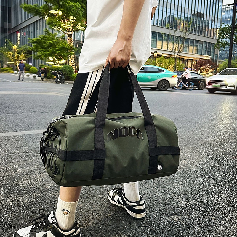 醇龙 健身包干湿分离游泳训练包大容量行李包轻便手提斜挎背包 尼龙 旅行包 男女同款情侣款 多色
