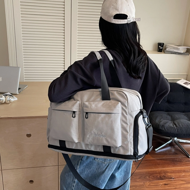 醇龙 干湿分离运动健身旅游 牛津布 单肩手提包 男女同款情侣款 多色