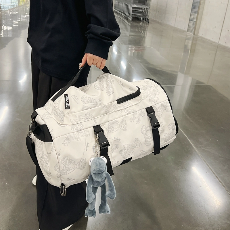 醇龙 手提包多用单肩斜挎包轻便短途旅行包尼龙大容量双肩包 男女通用 多色