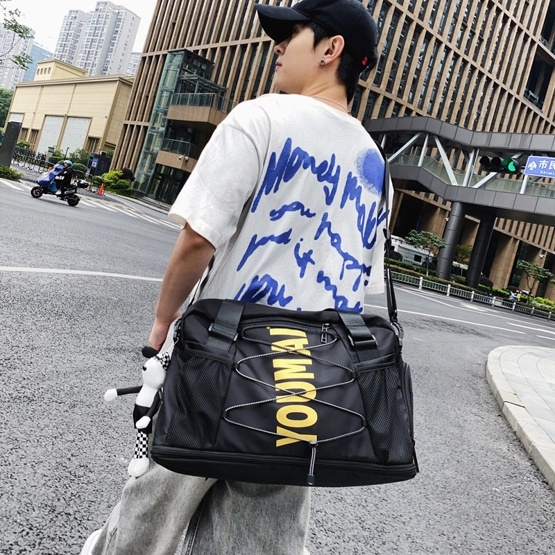 醇龙 多用干湿分离 尼龙 手提包 男女同款情侣款 多色