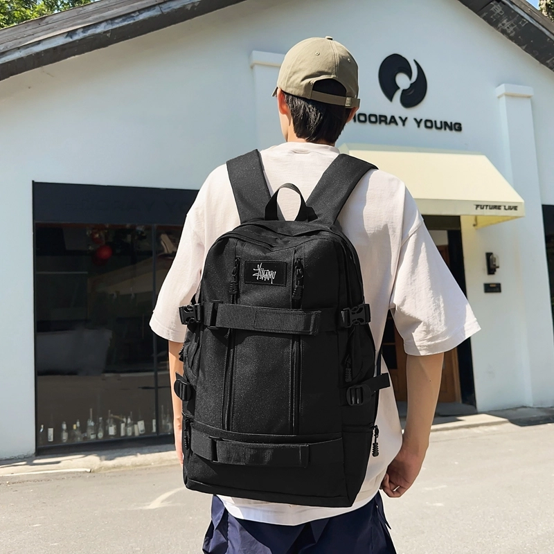 醇龙 日系潮牌电脑旅行大容量学生 牛津布 双肩包 男女同款情侣款 多色