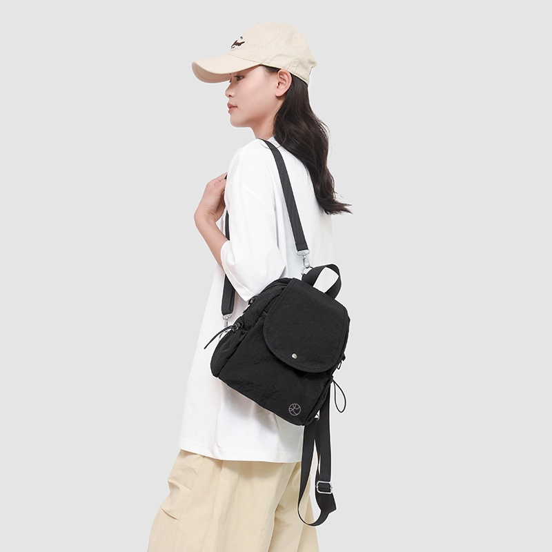 醇龙 轻便时尚简约多功能 尼龙 双肩包 女款 多色
