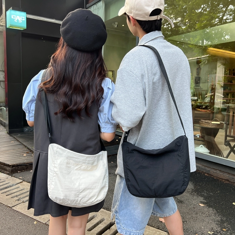醇龙  简约休闲学生百搭时尚 单肩包斜挎包 尼龙 男女同款情侣款 多色