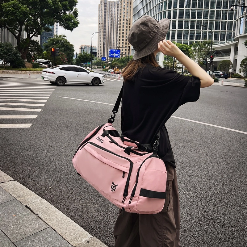 醇龙 干湿分离带独立鞋仓 尼龙 旅行包  男女同款情侣款 多色