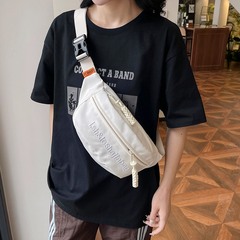 醇龙 小众运动 尼龙 单肩包胸包 常规 男女同款情侣款 蓝/黑/白/绿/红