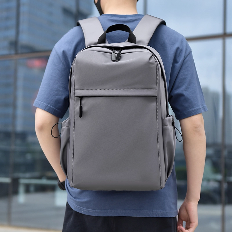 茵初 休闲商务简约轻便大容量 尼龙 双肩包 常规 男款 黑色/灰色/蓝色