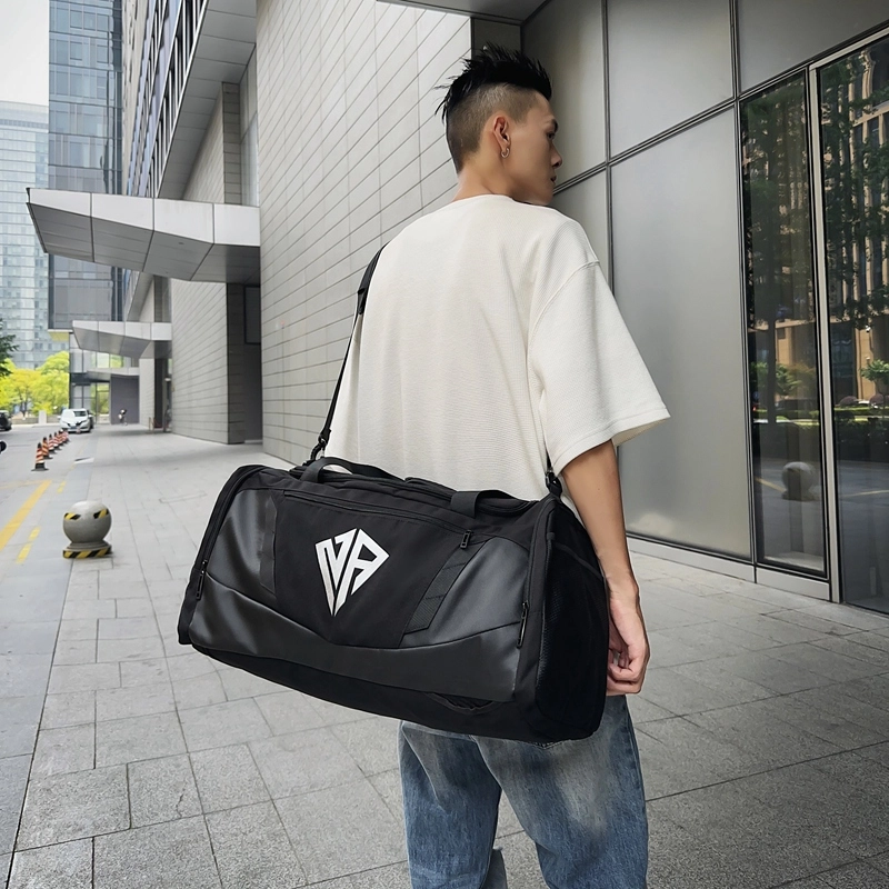 醇龙 干湿分离 多功能 简约时尚 牛津布 旅行包 常规 男女同款情侣款 黑/灰