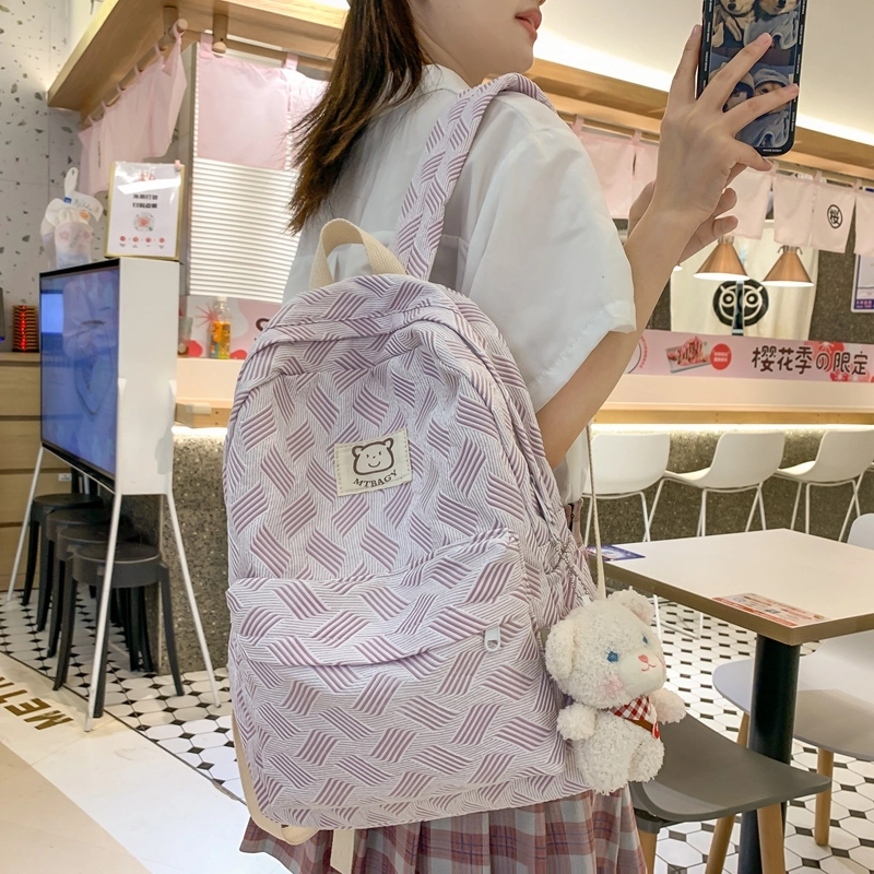 醇龙 高颜值小众设计小清新时尚 尼龙 双肩包 女款 多色