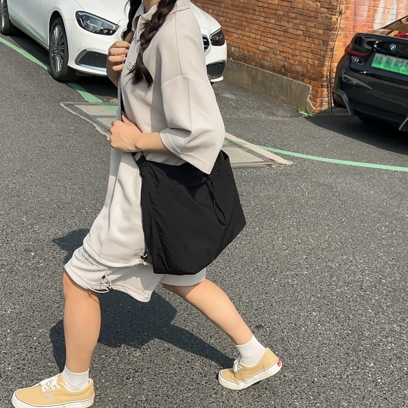 醇龙   尼龙女生多色休闲大包包时尚单肩包大容量上课通勤斜挎包