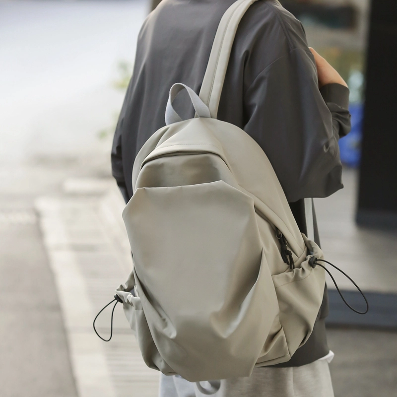 醇龙 休闲百搭 尼龙 双肩包 男女同款情侣款 黑/蓝/绿/白/卡其