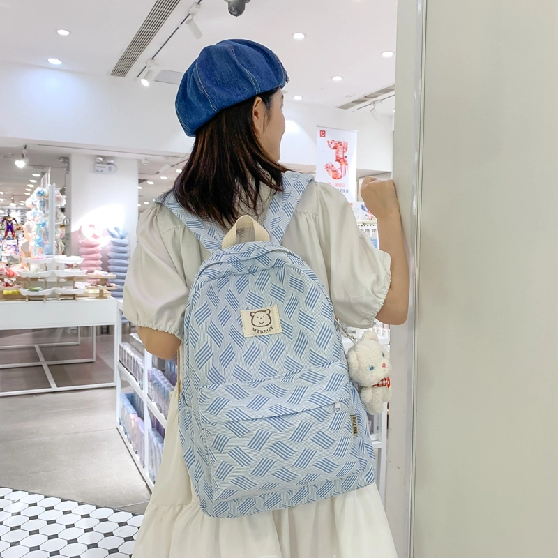 醇龙 高颜值小众设计小清新时尚 尼龙 双肩包 女款 多色