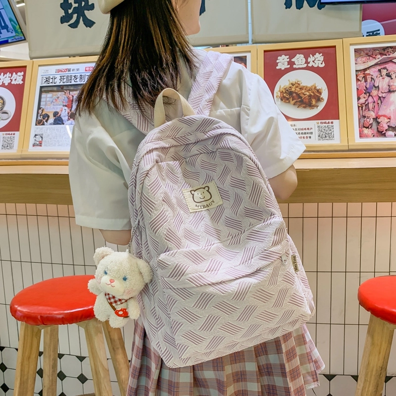醇龙 高颜值小众设计小清新时尚 尼龙 双肩包 女款 多色