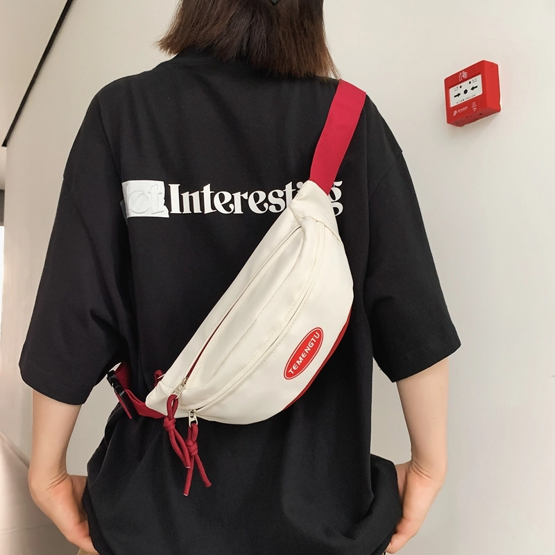 醇龙 休闲背包运动健身 尼龙 胸包 男女同款情侣款 黑/绿/蓝/红/粉