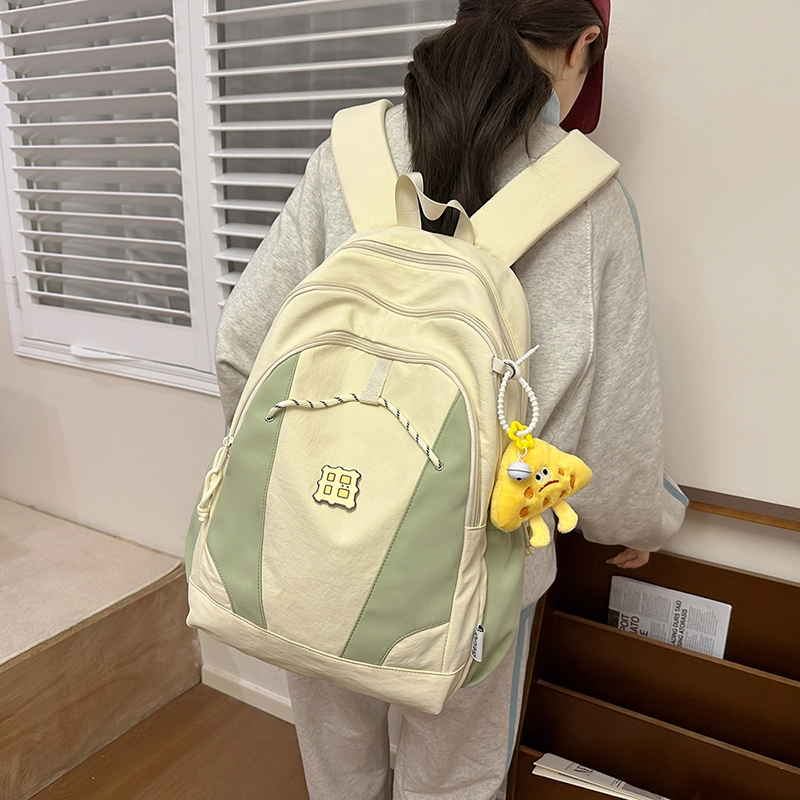 醇龙 暗黑系工装风街拍时尚轻便 尼龙 双肩包 女款 多色