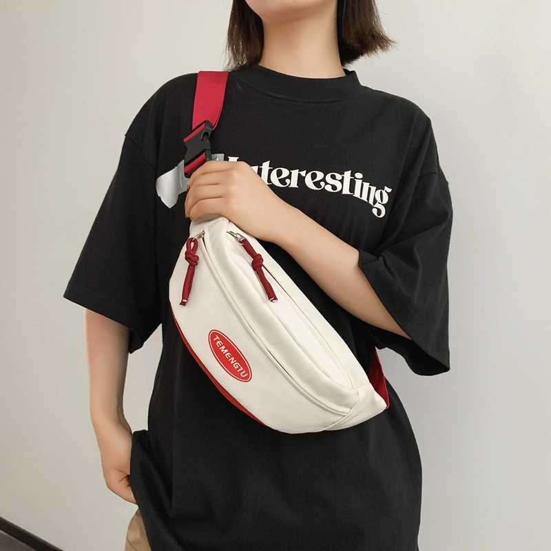 醇龙 休闲背包运动健身 尼龙 胸包 男女同款情侣款 黑/绿/蓝/红/粉