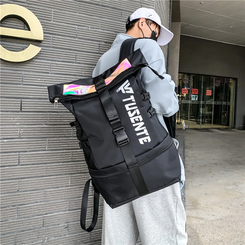 醇龙  旅行大容量骑行 牛津布 双肩包 男女通用 多色