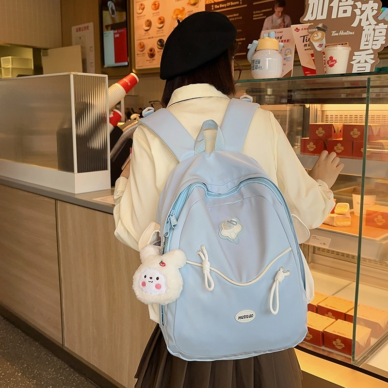 醇龙 高颜值小众洋气简约百搭外出旅游轻便 尼龙 双肩包 女款 多色
