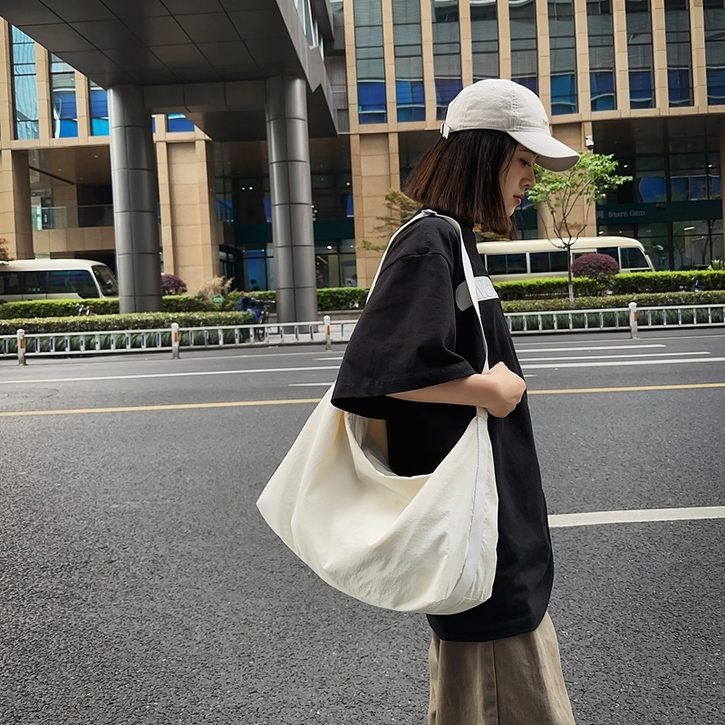 醇龙 日系大容量百搭时尚轻便通勤简约 单肩包 尼龙 男女通用 多色
