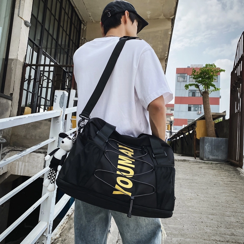 醇龙 多用干湿分离 尼龙 手提包 男女同款情侣款 多色