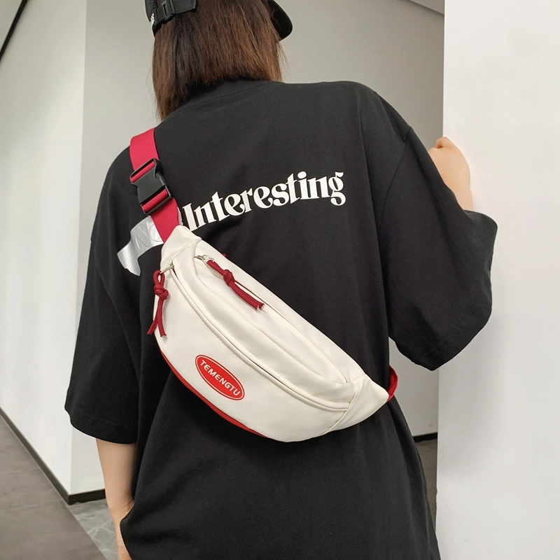 醇龙 休闲背包运动健身 尼龙 胸包 男女同款情侣款 黑/绿/蓝/红/粉
