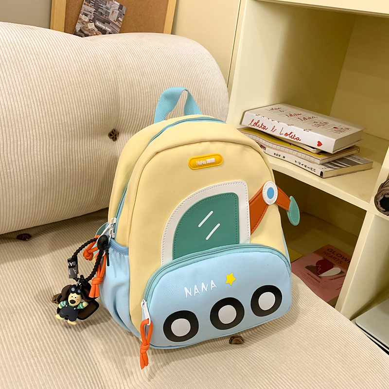 醇龙 幼儿园小汽车可爱轻便出游 尼龙 双肩包 常规 儿童款 多色